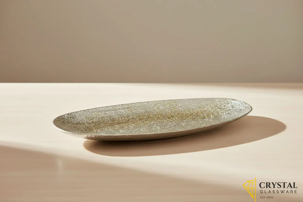 Majestic silver plate serving piece — Crystal Glassware Pakistan